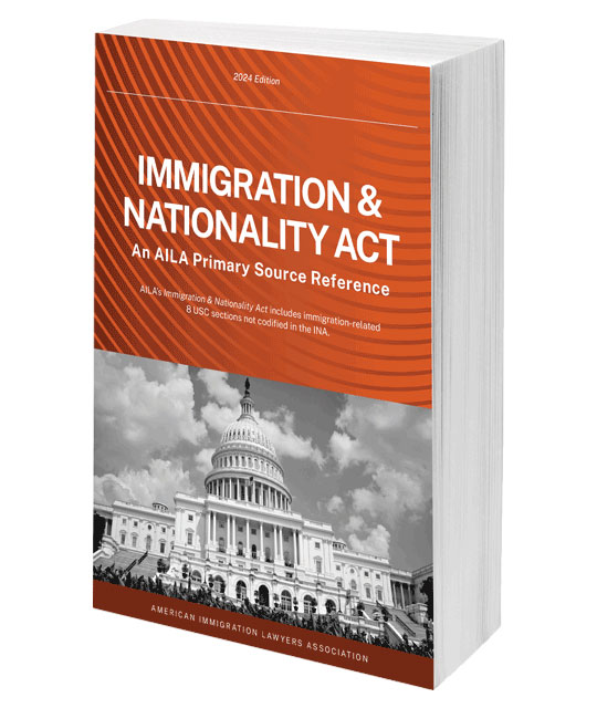 Immigration and Nationality Act, 2022 Ed. cover image.