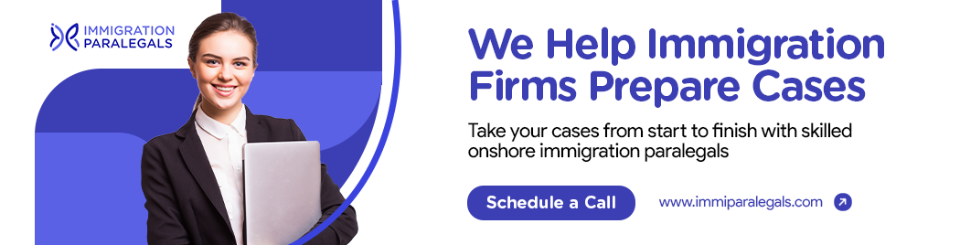 Immigration Paralegals - We Help Immigration Firms Prepare Cases. Take Your Cases from Start to Finish with Skilled Onshore Immigration Paralegals. Schedule a Call. www.immigrationparalegals.com